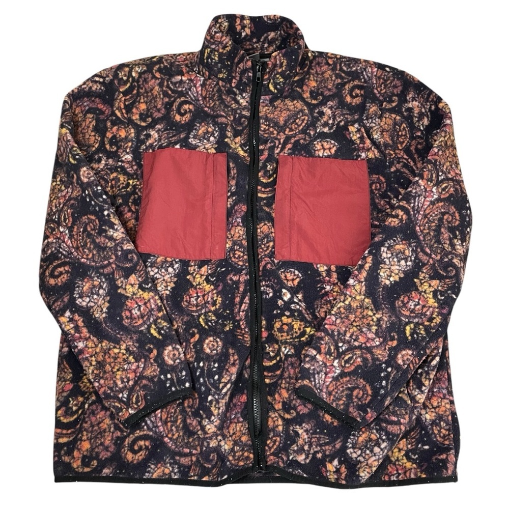 ASOS Paisley Print Fleece Full Zip Jacket XL‎ - Picture 11 of 11